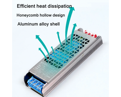Sursă de alimentare cu comutare LED 24V 400W 16.6A Sursă de alimentare liniară pentru benzi și module LED Alimentare 24V, 400W 16.6A