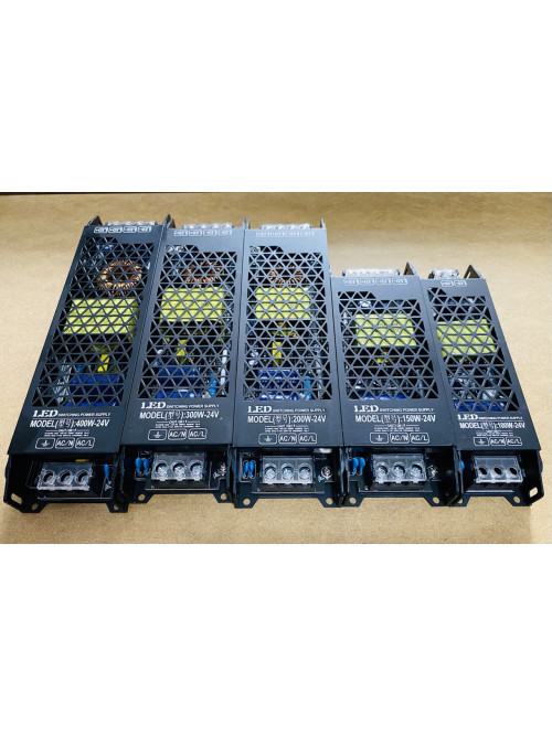 Светодиодный импульсный источник питания 24V 400W 16.6A Линейный источник питания для Светодиодных Лент и модулей