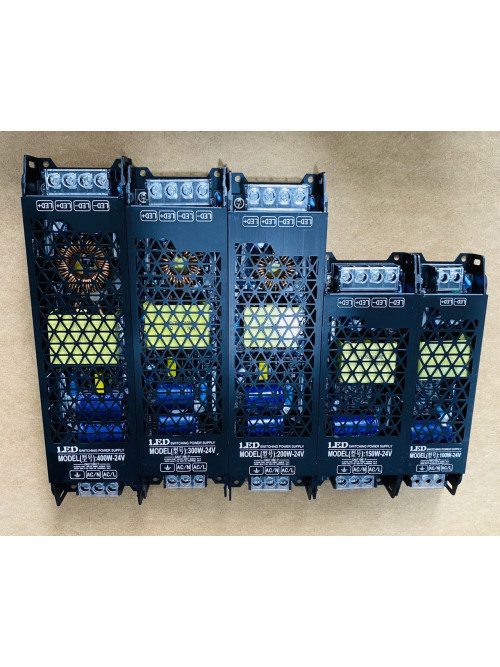 Светодиодный импульсный источник питания 24V 400W 16.6A Линейный источник питания для Светодиодных Лент и модулей