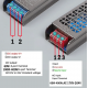 Светодиодный импульсный источник питания 24V 400W 16.6A Линейный источник питания для Светодиодных Лент и модулей