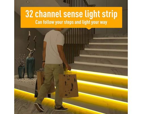 Stair Controller PIR Senzor de mișcare LED Strip Lighting Controller Descriere 1.1 Controlerul este