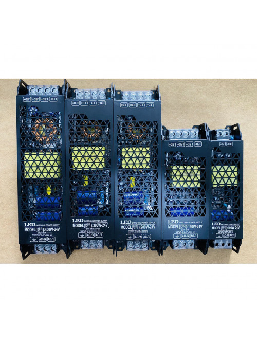 Светодиодный импульсный источник питания 24V 200W 8,3AЛинейный источник питания для Светодиодных Лент и модулей