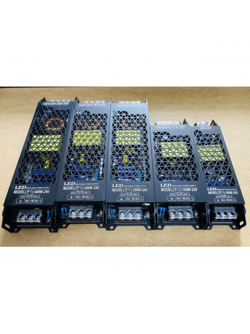 Светодиодный импульсный источник питания 24V 200W 8,3AЛинейный источник питания для Светодиодных Лент и модулей