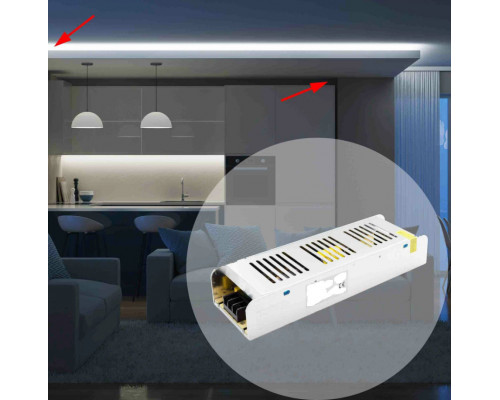 Alimentare pentru benzi și module LED 12V, 250 W, IP20, 21 A