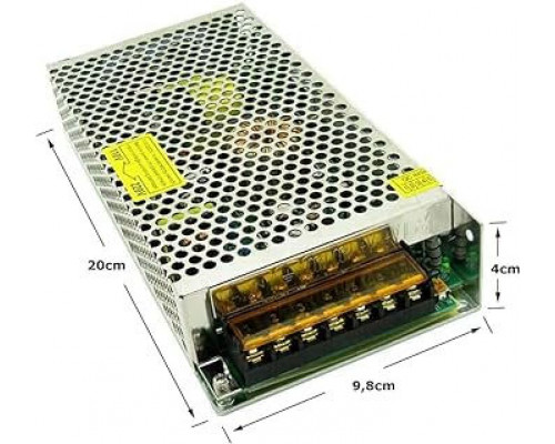 24V 200W 8.3A Sursă de alimentare comutată Driver de transformator LED reglabil Sursă de alimentare pentru bandă LED