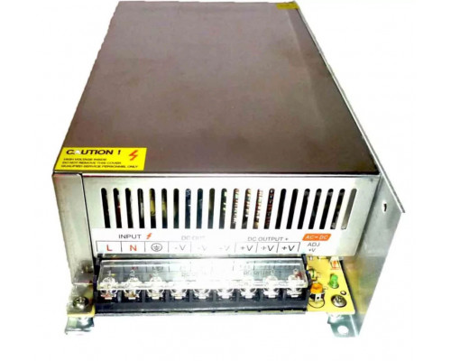 Alimentare în met. carcasa 12V/50A/600W