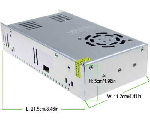 Sursă de alimentare DC 24V 15A 350W Sursă de alimentare Adaptor universal reglabil pentru transformator