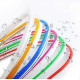 Неоновая светодиодная лента Жёлтого цвета 5 метров Neon Flexible Strip Light