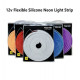 Неоновая светодиодная лента Жёлтого цвета 5 метров Neon Flexible Strip Light