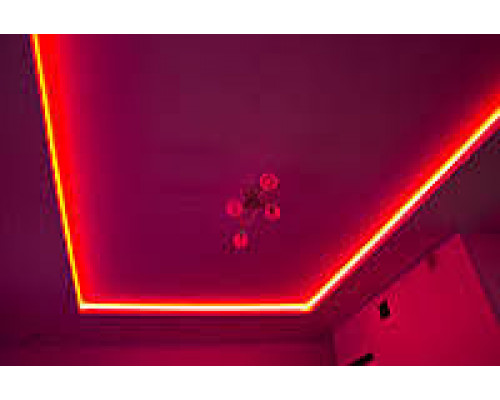 Светодиодная лента SMD 2835 120 диодов на метр IP20 красная