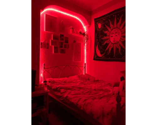 Светодиодная лента SMD 2835 120 диодов на метр IP20 красная