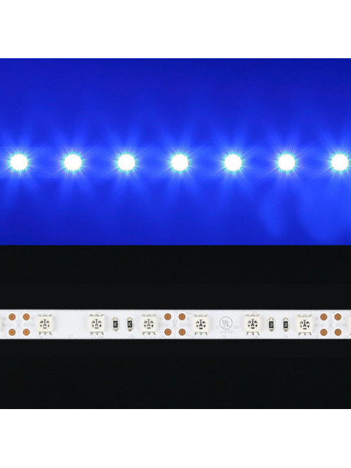Светодиодная лента SMD 2835 120 диодов на метр IP20 синяя