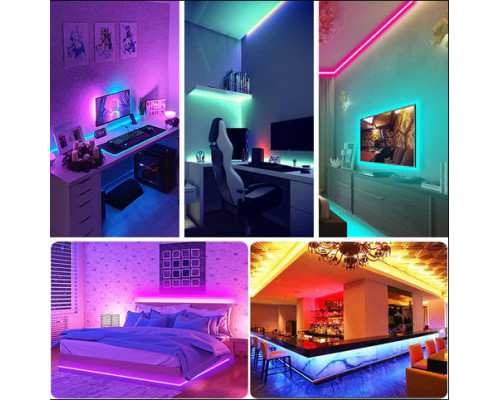 Лента RGB с возможностью регулировки цвета 14,4W/м без комплектующих 60LED/м IP65