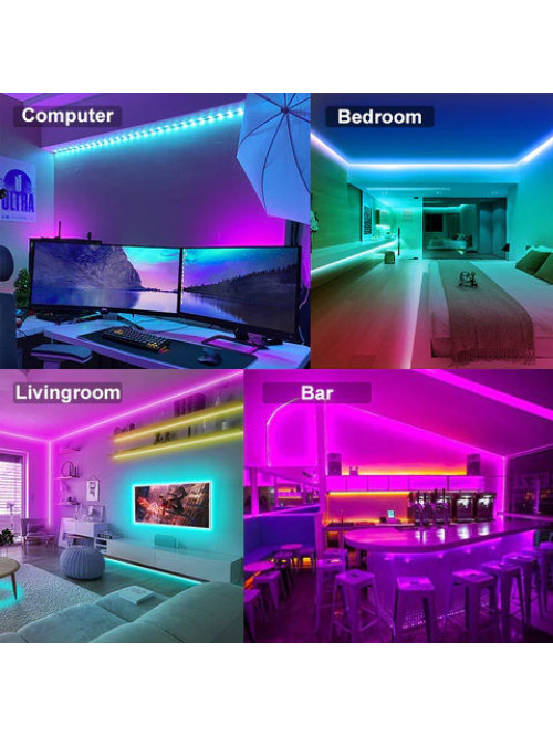 Лента RGB с возможностью регулировки цвета 14,4W/м без комплектующих 60LED/м IP65