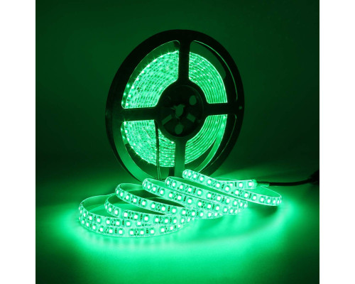 Светодиодная лента SMD 2835 120 диодов на метр IP20 зелёная