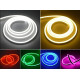 Неоновая светодиодная лента Синего цвета 5 метров Neon Flexible Strip Light