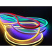 Неоновая светодиодная лента Синего цвета 5 метров Neon Flexible Strip Light