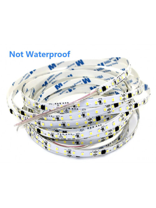 Яркая светодиодная лента 220В, 12 Вт/м, 2835, 10м, 1200 LED, 6500К Новинка!!!