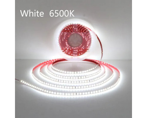 Яркая светодиодная лента 220В, 12 Вт/м, 2835, 10м, 1200 LED, 6500К Новинка!!!