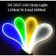 Неоновая светодиодная лента Зелёного цвета 5 метров Neon Flexible Strip Light