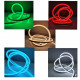 Неоновая светодиодная лента Зелёного цвета 5 метров Neon Flexible Strip Light