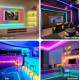 Светодиодная лента RGB 5050 с пультом, 5 м, 5 Вольт, USB, Bluetooth IP65