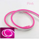 Неоновая светодиодная лента Розового цвета 5 метров Neon Flexible Strip Light