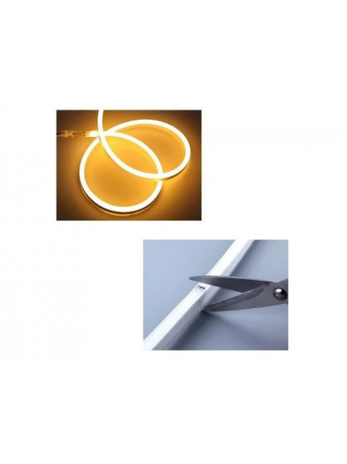 Неоновая светодиодная лента Красного цвета 5 метров Neon Flexible Strip Light