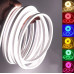 Неоновая светодиодная лента Красного цвета 5 метров Neon Flexible Strip Light