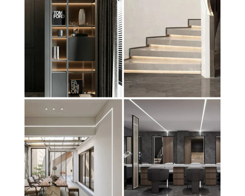 Яркая светодиодная лента 220В, 22 Вт/м, 2835, 10м, 240 LED/м, 6500К Новинка!!!