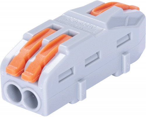 Клеммная колодка соединительная e.lc.pro.aw.uni.pl.1-2  (50шт) с рычагом натиска универсальная