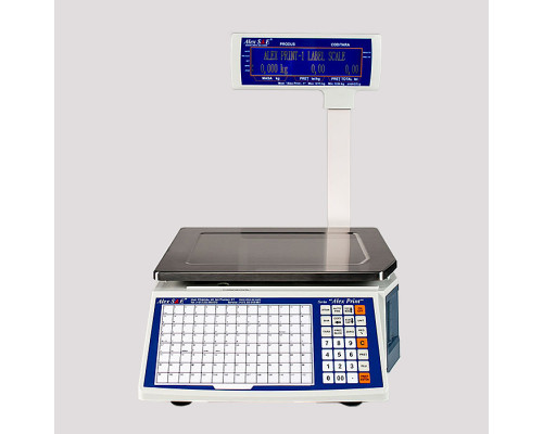 Весы с печатью этикетки AlexPrint