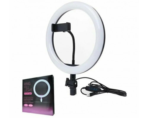 Селфи лампа кольцевая без штатива HX-260 26 см