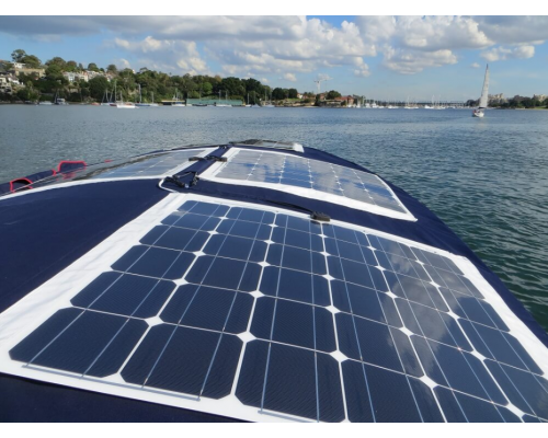 Гибкая солнечная панель 200 Вт 18V монокристаллическая