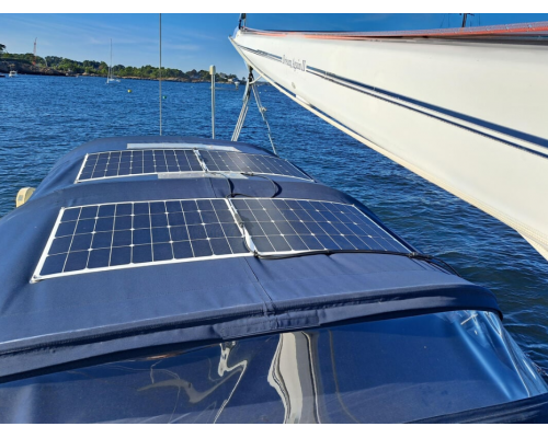 Гибкая солнечная панель 200 Вт 18V монокристаллическая