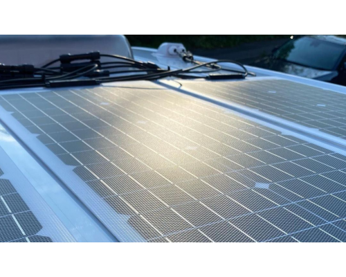 Гибкая солнечная панель 200 Вт 18V монокристаллическая