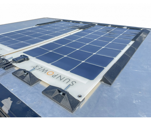 Гибкая солнечная панель 200 Вт 18V монокристаллическая