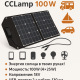 Портативная складная солнечная панель CCLamp CL-ZD18100 100W