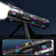 Фонарь NIGHT VISION FLUORESCENCE AK177-1 WHITE LASER LED PM60-TG, 4х18650, power bank, индикация заряда, ЗУ Type-C, zoom, 5 фильтров 