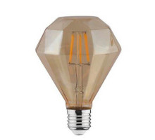 Bec LED filament RUSTIC DIAMOND-4 4W 360Lm E27 2200K 001-034-0004