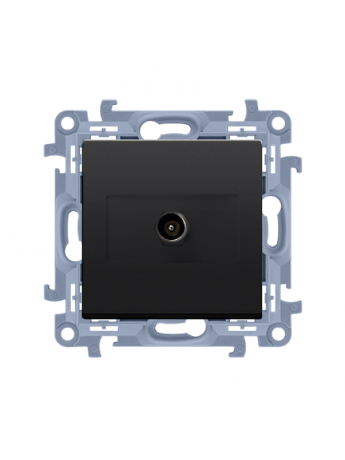 Priza unitara TV negru mat CAK1.01/49 SIMON 10