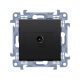Priza unitara TV negru mat CAK1.01/49 SIMON 10