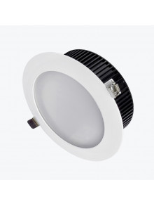 Светодиодный светильник врезной круглый белый PL-DLS620P LED 20Вт 4500K