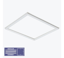 LED РАМКА 48W 4000K 595x595 4800LM/RA80 PL-P648FR-PW PANLIGHT