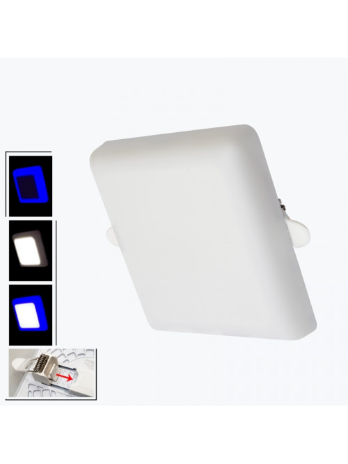 Светодиодная панель 12W+4W 6000K+Синий PL-US12CW4B PANLIGHT