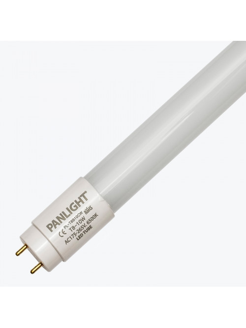 Светодиодная лампа PANLIGHT Т8 10Вт 900 Лм 600мм G13 6500K 230V PL-T8B10CW