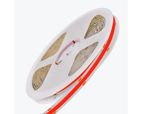 Светодиодная лента COB PL-COB384-R-24, IP-20, 8mm 24V, 10W/m, красный, 384led/m, 5m PANLIGHT