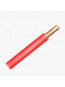 Fir electric PV1  1x6mm² rosu (ЗЗЦМ)