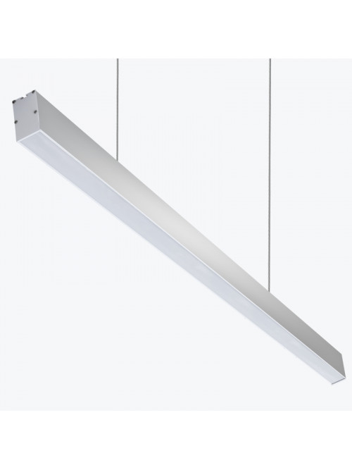 Линейный светодиодный светильник 3570 серый 120 Вт/3000 мм (4000K)