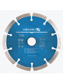 Отрезной диск алмазный 230 х 2,2 х 22,2 мм, turbo, laser welded HT6D746 HOEGERT